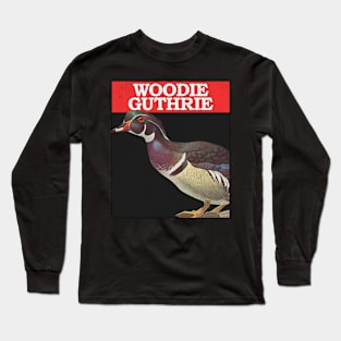 Woodie Guthrie Long Sleeve T-Shirt